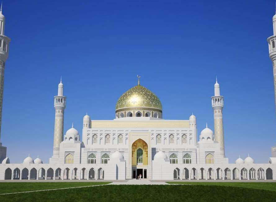Sharjah Lake Mosque