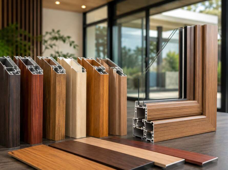 Wood Effect Coating for Aluminium