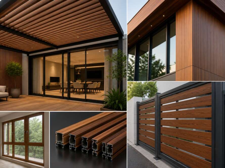 What Is Wood Finish Coating for Aluminium
