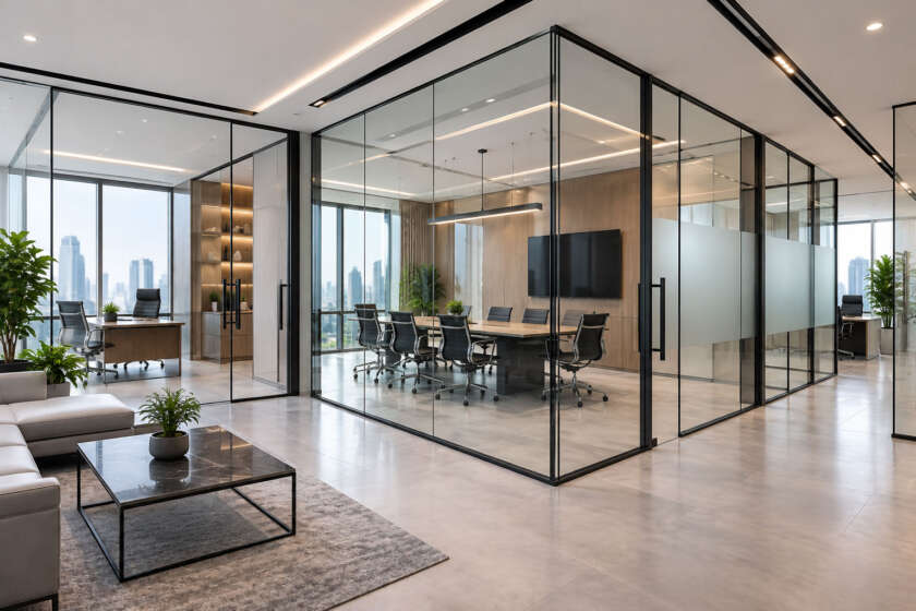 Glass Division Solutions for Modern Architectural