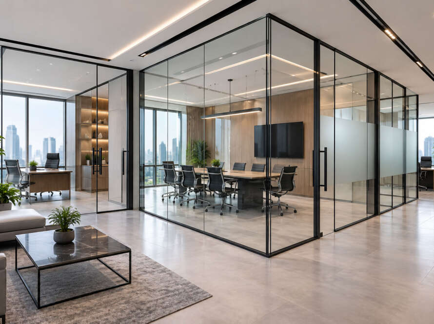 Glass Division Solutions for Modern Architectural