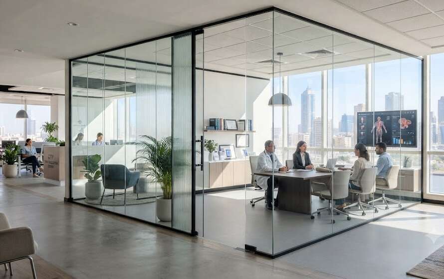 Modern Glass Division Designs